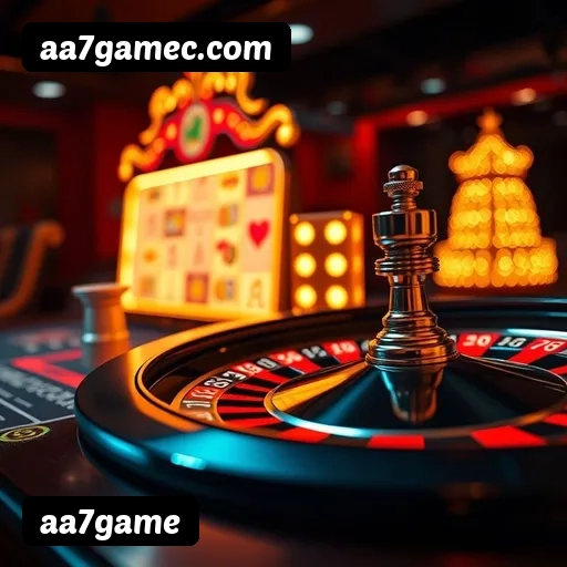 App aa7game para iOS e Android — interface mobile, login biométrico e PIX integrado